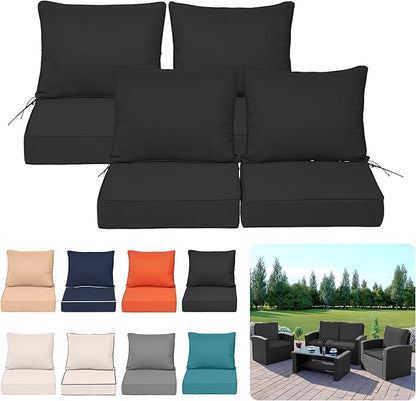 Outdoor Deep Seat Cushions 22x22'' by Vulacko