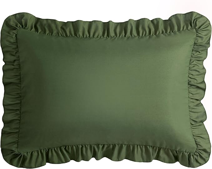 KKJIAF Ruffle Body Pillow Cases Set of 1, Ruffled Pillow Covers - Image 7