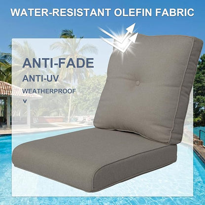 Rilyson Patio Cushions for Outdoor Furniture - Image 4