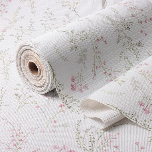Floral Drawer and Shelf Liner for Cabinets 16IN x 20FT, Non-Adhesive and Strong by Amiitay