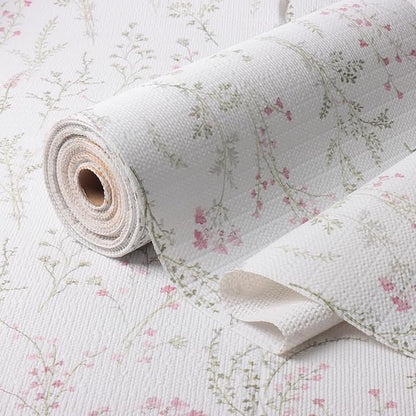 Floral Drawer and Shelf Liner for Cabinets, 12IN x 20FT Non-Adhesive and Strong by Amiitay