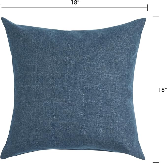 Outdoor Throw Pillows Water Resistant 18x18 inch, Decorative Throw Pillow - Image 3