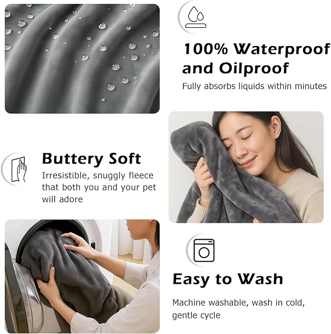 Waterproof Blanket for Bed Intimacy, Love Blanket Waterproof and Stain Proof - Image 7