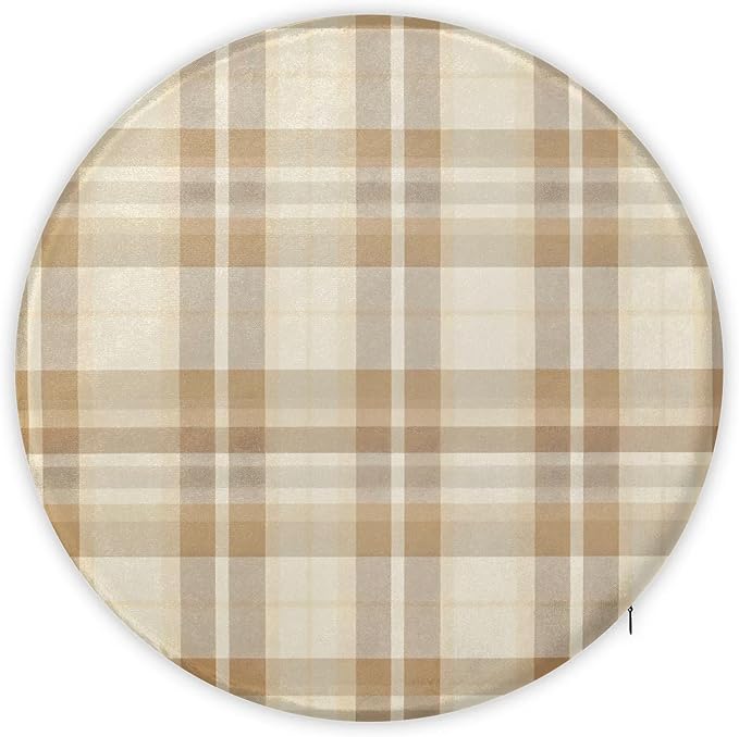 Checkered Foam Padded Seat Cushion - Image 5