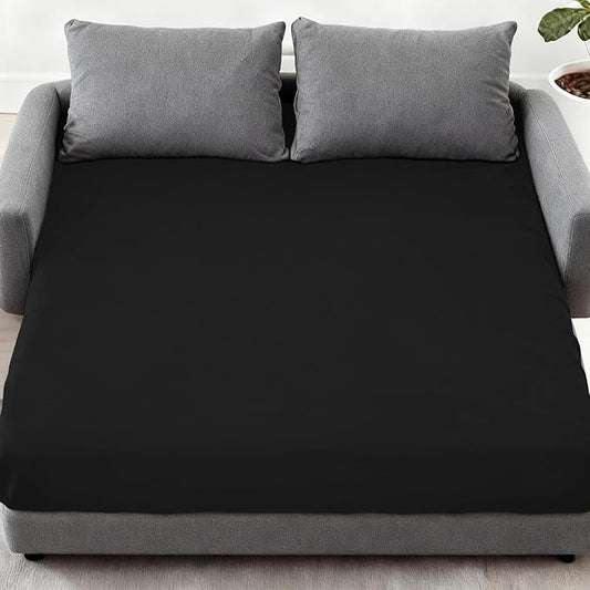 Sleeper Sofa Queen Sheet Fitted Only, Queen Sleeper Sofa Bed Sheets 60" x 74" by Magik+%26+Kover