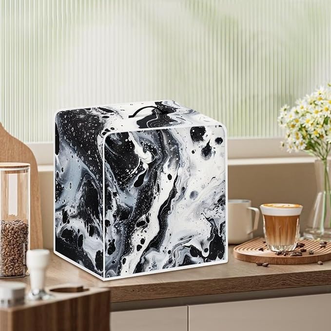 Marble Coffee Maker Cover Protector - Image 3