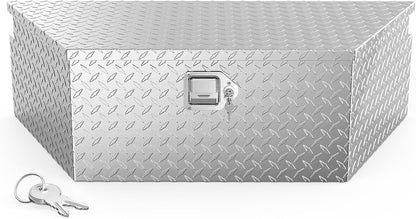 tuffiom 39" aluminum trailer tongue box, heavy duty, main product view