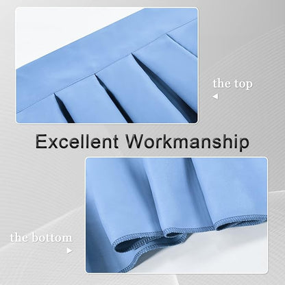 Light Sky Blue Valances for Windows - Image 7