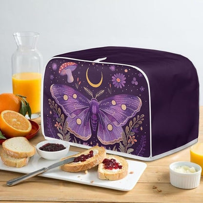 ZFRXIGN Butterfly Toaster Covers 2 Slice Wide Slot Dust Cover Case - Image 4