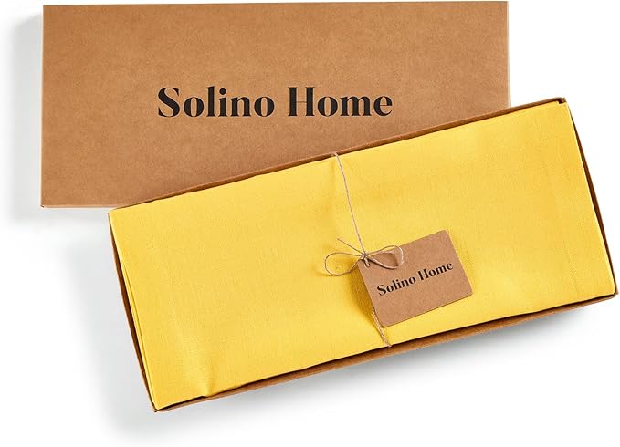 Solino Home Linen Table Runner 48 Inches - Image 5