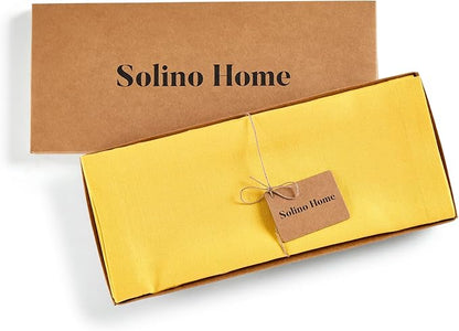 Solino Home Linen Table Runner 120 Inches Long - Image 5