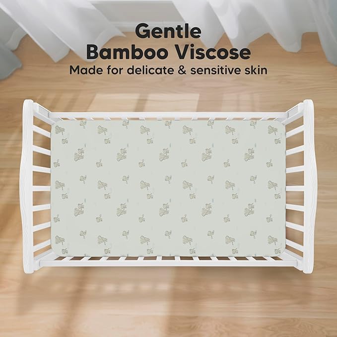 KeaBabies 2-Pack Baby Crib Sheets - Image 2