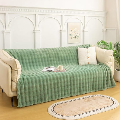 YUSOKI Luxury 3D Bubble Throw Blanket 3.1lb, All Ages, Home Decoration - Image 2