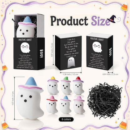 24 Sets Halloween Ghost Gifts Positive Halloween Party Favors