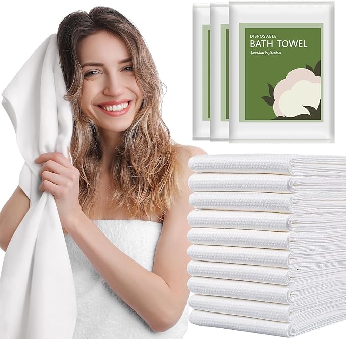 Disposable Bath Towels, Portable Salon Towels by rngwaper