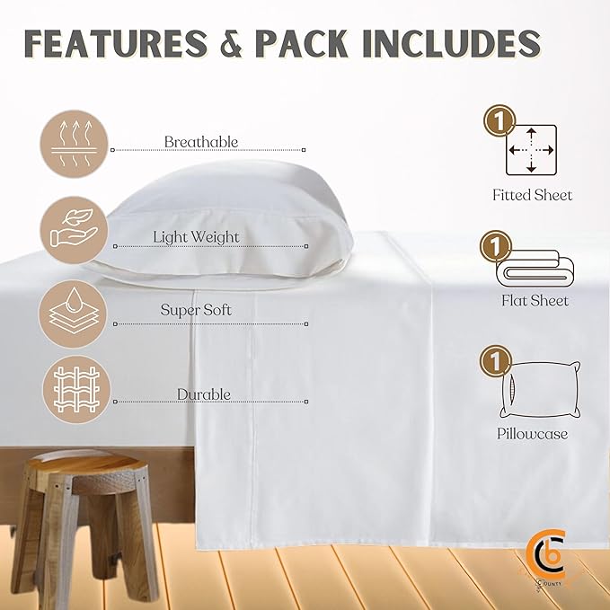Camping Cot Sheets 33" x 75" - Image 4