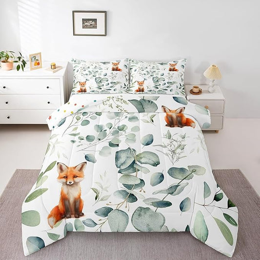 Erosebridal Girls Cartoon Animal Bedding King Size by Erosebridal