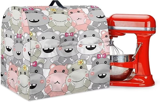Cartoon Baby Hippo Mixer Covers Dust Mixer Covers by Unknown