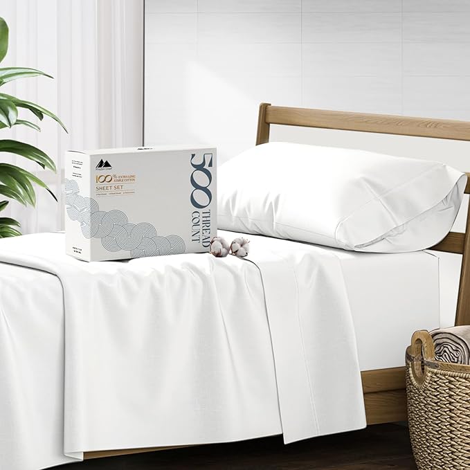 Mayfair Linen 100% Cotton Sheets Twin XL Size Bed Set by MayfairLinen