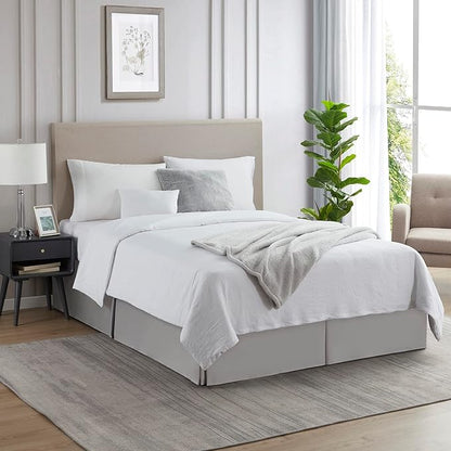 Nestl Silver Bed Skirt King Size - Image 4