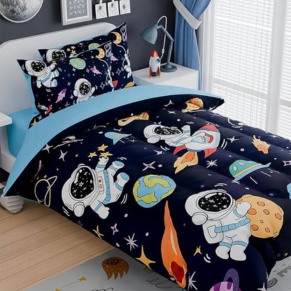 SANDJEST Astronaut Bedding Sets - Image 3