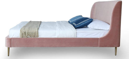 manhattan comfort heather full size bed frame with showing dimensions