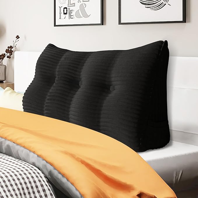 8 lbs Thickened Wedge Pillow Headboard Body Positioner Triangular Reading by Rucener
