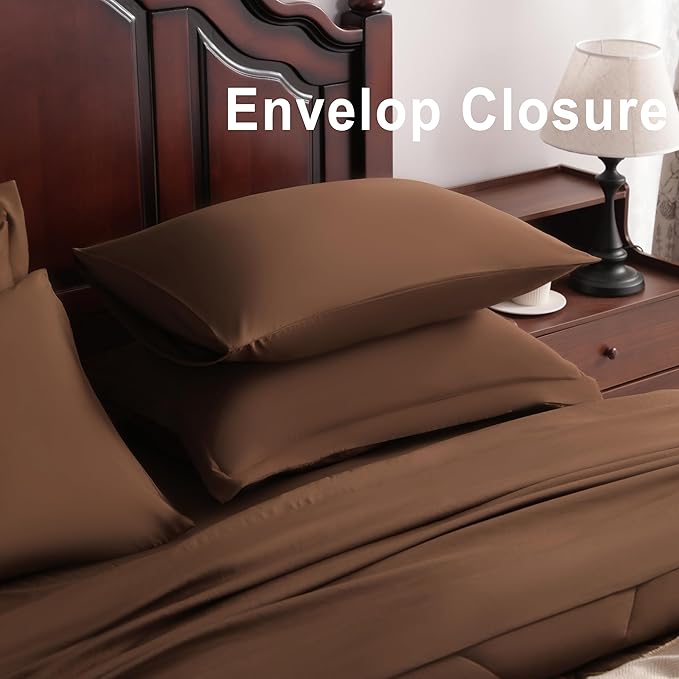 NTBAY King Comforter Set with Sheets, 7 Pieces Soft and Breathable King Bedding - Image 5
