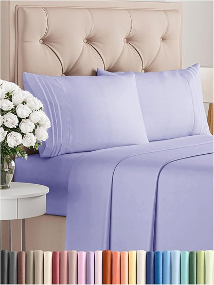 Cal King Size 4 Piece Sheet Set by CGKUnlimited