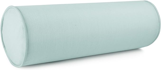 Austin Horn Classics Sunbrella Set of 2 Zippered Neck Bolster Pillow, Made by AustinHornClassics
