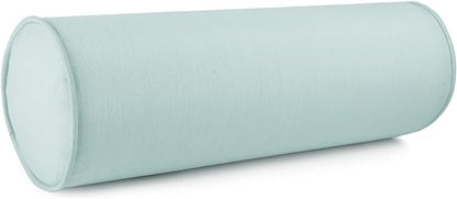 Austin Horn Classics Sunbrella Set of 2 Zippered Neck Bolster Pillow, Made by AustinHornClassics