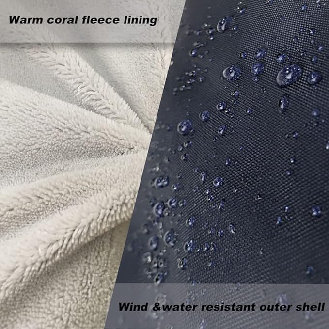 0-4T Anti-Kick Winter Warm Stroller Blanket, Cozy Baby Sleeping Bag Cocoon - Image 8