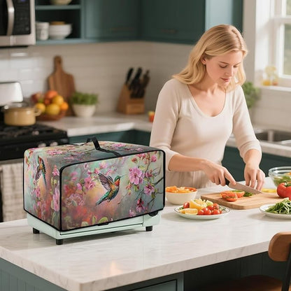 Air Fryer Toaster Oven Dust Cover Protective Microwave Oven Cover Small - Image 7