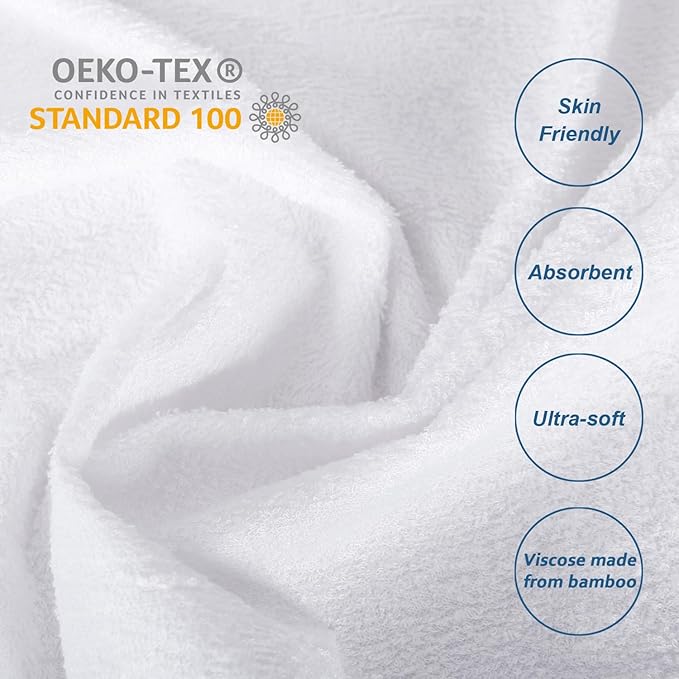 Split King Size Mattress Protector Waterproof, Smooth Top Mattress Protector - Image 2