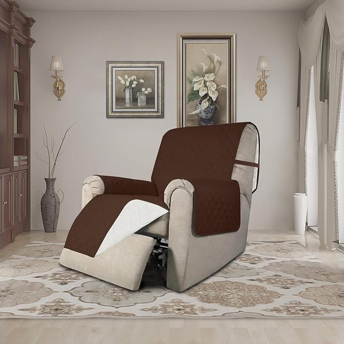 Easy-Going Recliner Sofa Slipcover Reversible Sofa Cover Water Resistant Couch - Image 2