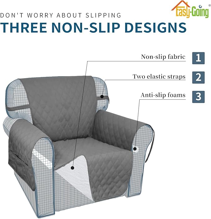 Easy-Going Sofa Slipcover Waterproof Sofa Cover Couch Cover - Image 4