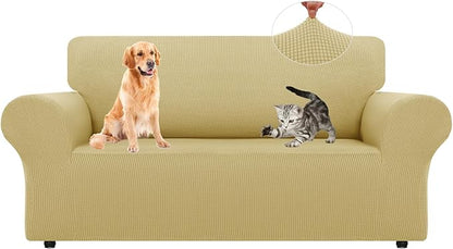 LURKA Stretch Loveseat Sofa Slipcovers 1 Piece Couch Covers by LURKA
