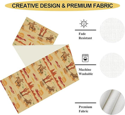Western Cowboy Table Runner - Image 5