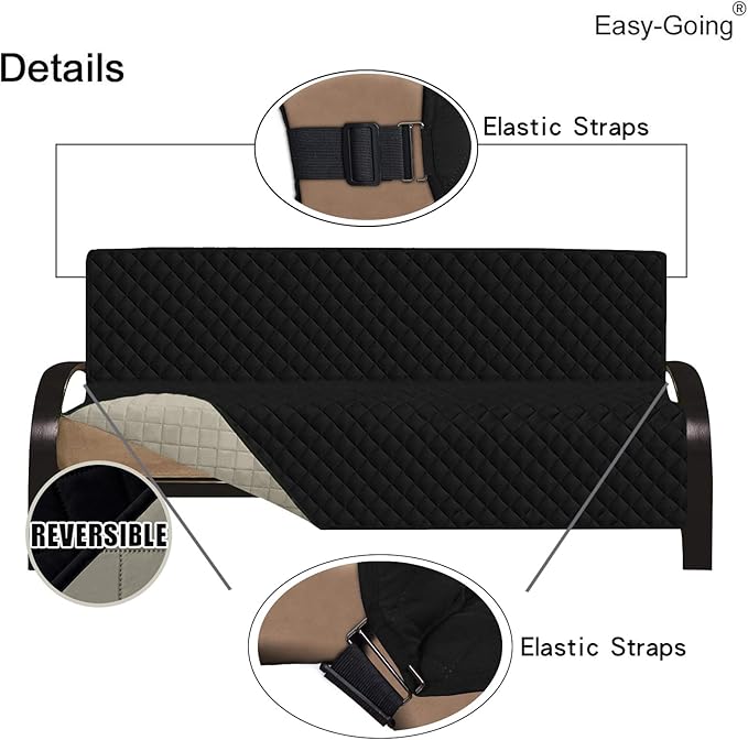 Easy-Going Futon Sofa Slipcover - Image 3