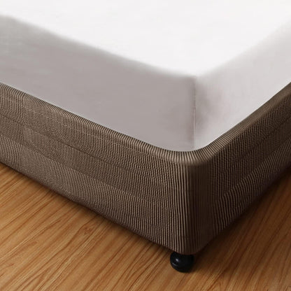 marquess box spring cover-wrap around elastic.vertical stripe pattern, main product view