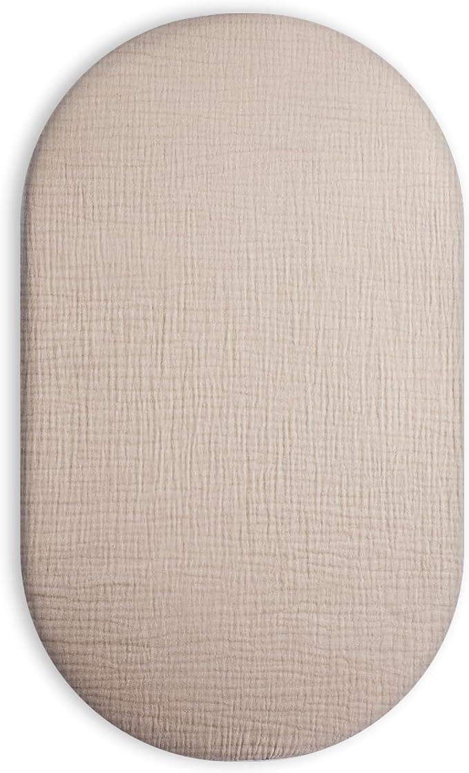 Bassinet Sheet for Baby Boy and Girl, Fitted Sheets for Rectangle, Hourglass by Meowcards