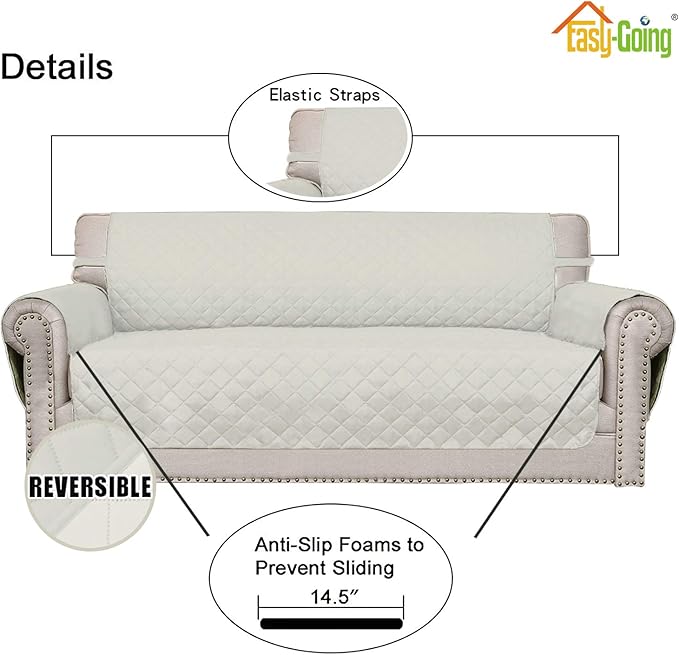 Easy-Going Reversible Couch Cover - Image 3