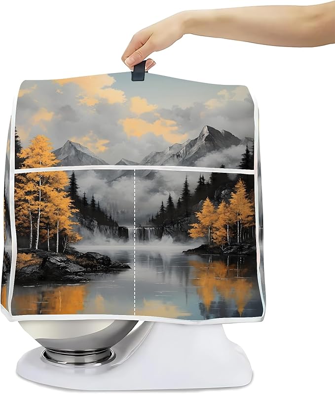 Mixer Dust Cover for 6-8 Qt Stand Mixer, Cloth Cover by BVBOX