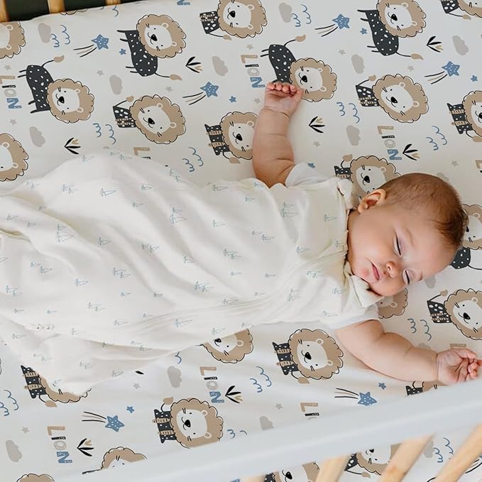 BROLEX Baby Fitted Crib Sheets: Kid Crib Sheets - Image 2