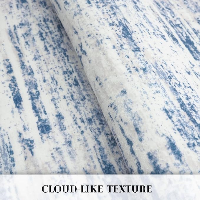 Modern Abstract Hallway Runner Rug - Image 8