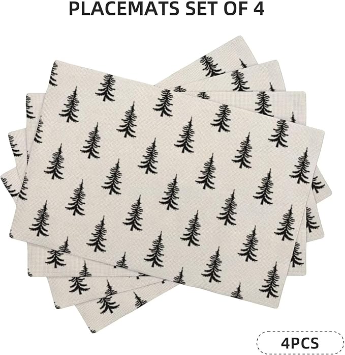 Christmas Set of 4 placemats - Image 2