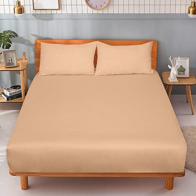 ROYALE LINENS 300 Thread Count 100% Long Staple Combed Cotton Fitted Sheet Twin - Image 9