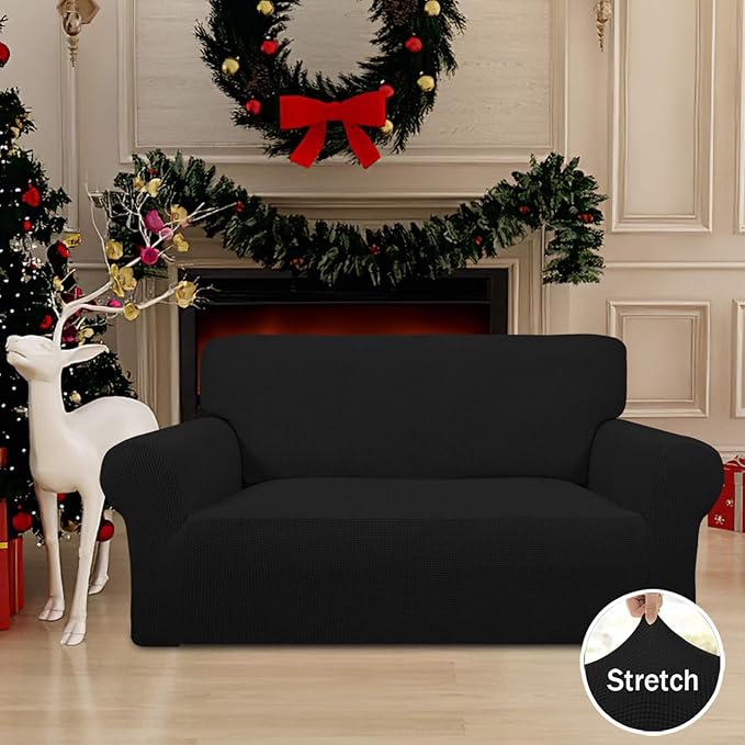 Easy-Going Stretch Loveseat Slipcover 1-Piece Sofa Cover Furniture Protector - Image 2