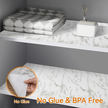 Shelf and Drawer Liner for Kitchen Cabinets Non-Adhesive, Strong Grip Non-Slip - Image 6
