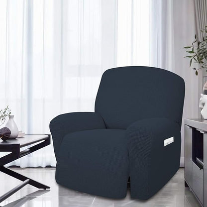 Easy-Going 4 Pieces Oversized Recliner Stretch Sofa Slipcover Sofa Cover - Image 2